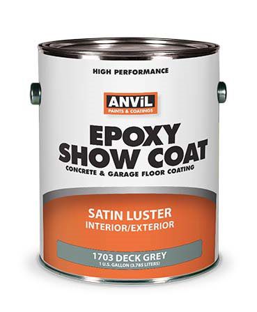 1700 Epoxy Show Coat Concrete & Garage Floor Coating 1 Gallon