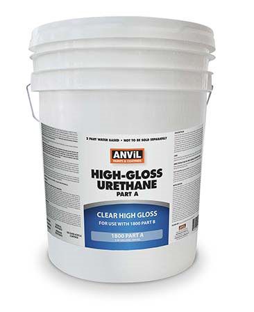 1800 Two-Part Waterborne Clear Gloss Urethane Floor Coating